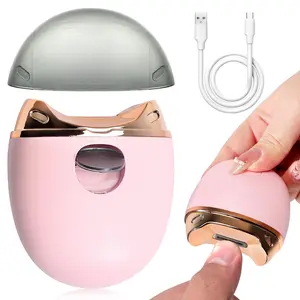Electric Nail Clipper, 1 Box USB Rechargeable Automatic Nail Trimmer, Nail Care Tool for Adults, Babies, Children, and the Elderly, Nail Clippers