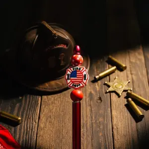 The Shield Of Honor Stylus Pen - Meticulously Crafted Tribute to American First Responders - Respect Patriotism Dedication