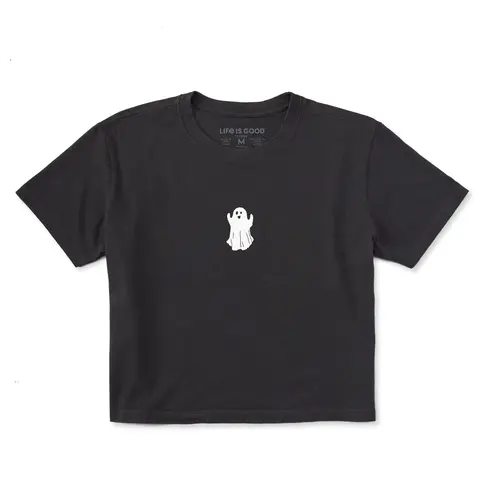 Women's Small Ghost Short Sleeve Crusher Boxy Tee