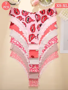 Women's Underwear Set, All-Season Fitted Thongs, Breathable & Comfortable Design, Ideal for Daily Wear, Perfect Gift Choice