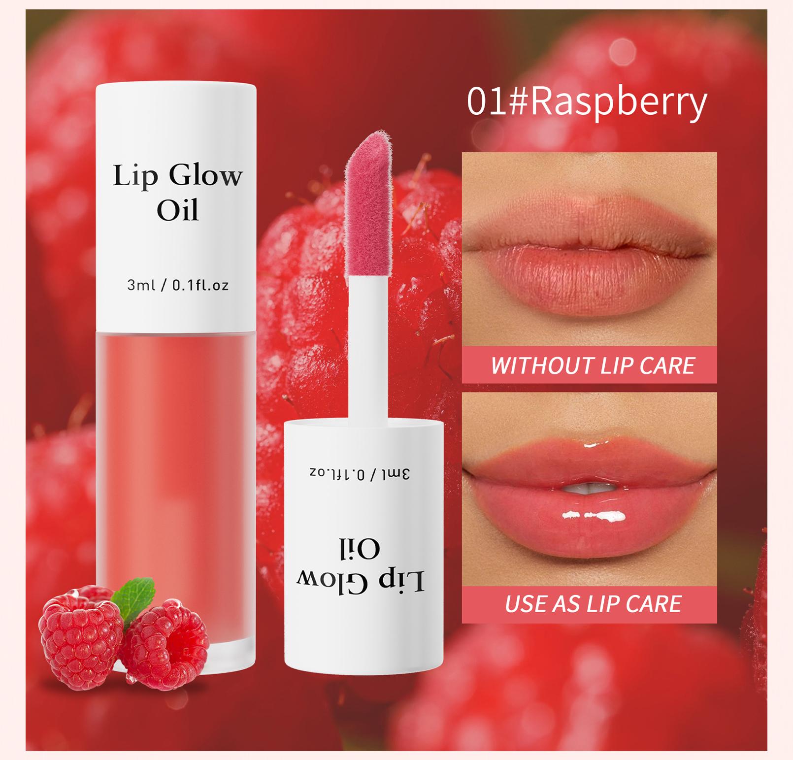 BOGO Alert 2-Count Lip Glow Oil Lip Stain Glossy Tinting Long Lasting Moisturizing Hydrating Plump Transfer Proof Lip Care Makeup