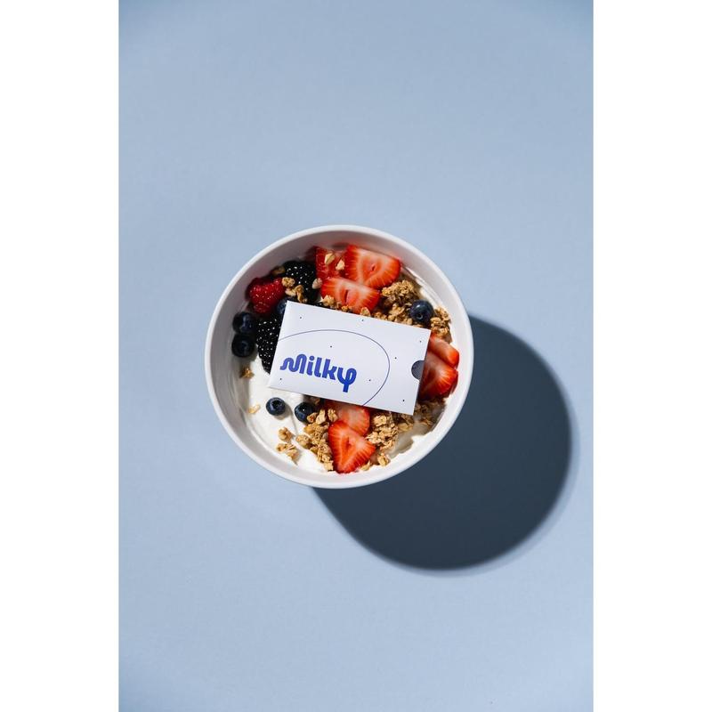 Milky Card - Premium Lactase Enzyme Supplement for Lactose Intolerance - Dairy Relief