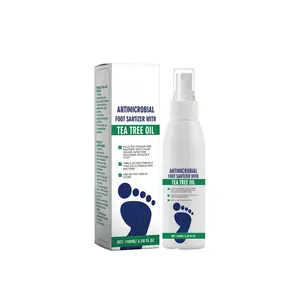 Foot Spray with Tea Tree Oil,Tea Tree Oil Feet Spray,Foot & Shoe Freshness,Quick-Drying and Travel-Friendly