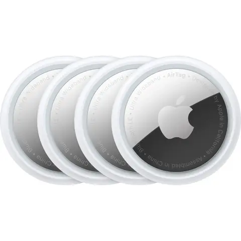 Apple - AirTag (4-Pack) - Silver