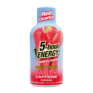 Red Licorice Flavor Extra Strength 5-hour ENERGY Shots Red Licorice Flavor Extra Strength 5-hour ENERGY Shots