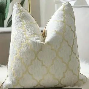 Luxury Vintage Demask Pillow Cover for Home Decor
