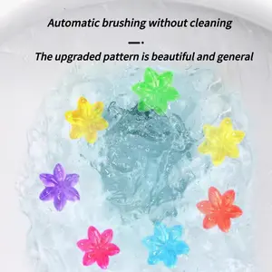IDGAN-Toilet Gel Stamp 3-Pack | 6 Fresh Scents | Long-Lasting Deodorizing Bathroom Cleaner
