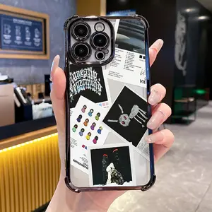 iPhone Cases Drake Album Cover and Track List Phone Case For iPhone 16 15 14 13 12 11 Pro Max Plus Shockproof Transparent Cover Protector Casing Protector Protection