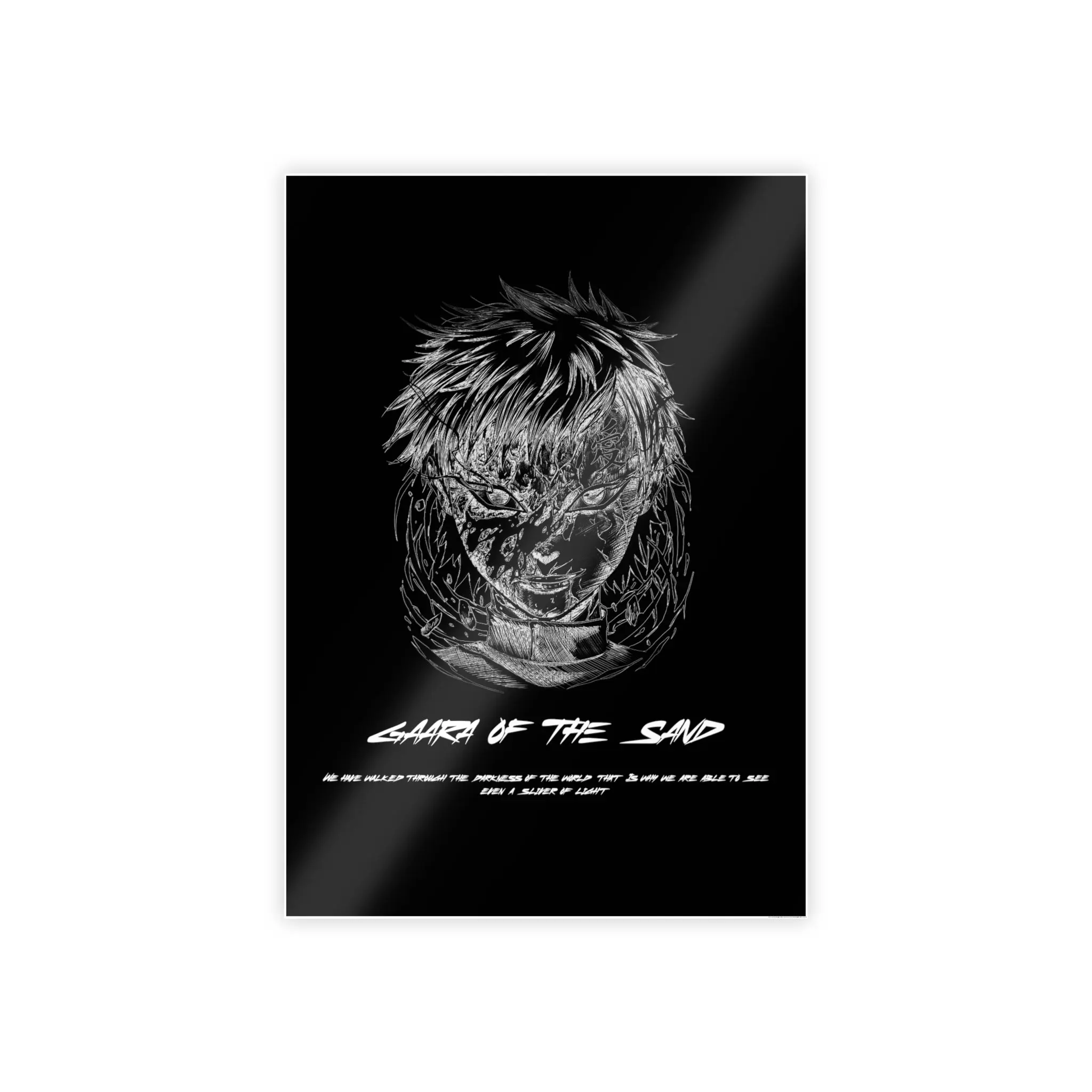 Poster "Gaara" Decoration Print for Wall Art