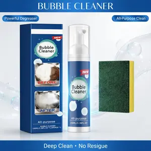 Powerful Foaming Kitchen Degreaser - Heavy Duty Grease & Oil Remover for Range Hood, Stovetop, Exhaust Fan, Walls & Cookware