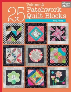 USED-25 Patchwork Quilt Blocks Volume 2 by Katy Jones (Paperback)