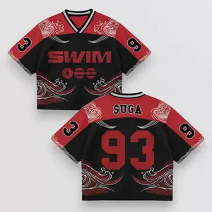 Bangtan Boys Swim Jersey Shirt, Swim MESH Crop Top Jersey, Concert Kpop Fan Merch, Unisex Jersey, Concert Outfit Gift for Her Women