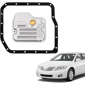 Automatic Transmission Filter Kit Compatible with 06-12 RAV4 3.5L 04-15 Highlander V6 03-09 Camry 04-10 Sienna Fits U150E U151E U250E U250F Transmission 58010