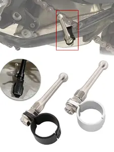 Motorcycle Side Stand Foot Pad for 20-23mm Diameter ForDucati BMW Yamaha Kawasaki Triumph Universal Anti-Slip Kickstand Base Parking Support Block