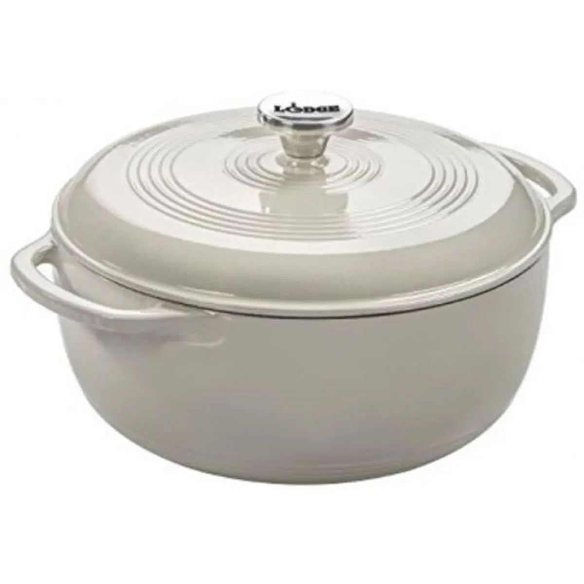 Lodge Manufacturing 221873 Cookware, 6qt Coated Dutch Oven Cover