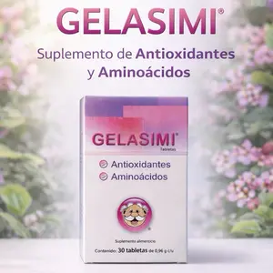 GELASIMI Antioxidant & Amino Acid Supplement Tablets – Daily Nutritional Support for Cellular Health & Wellness, 30 Tablets