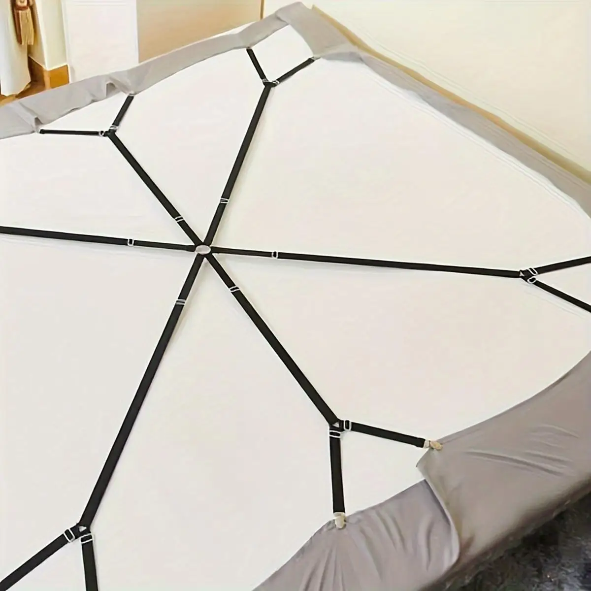 Solid Color Bed Sheet Holder, 1 Count Bed Sheet Fastener, Bed Sheet Fixing Clip, Bedding Accessories for Home Bedroom Use