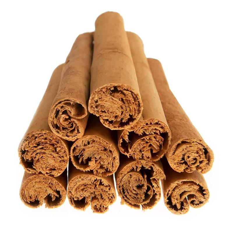 Folksfield Certified Organic Ceylon Cinnamon Sticks - 8 Oz Hand-Rolled 5 inch Chemical-Free Quill Bark, GMO-Free Premium Grade Sweet Floral Flavor Spice, No Added Sugar, No Artificial Flavors, 24 Months Shelf Life, Sri Lankan Origin, for Simmer Pots, Tea