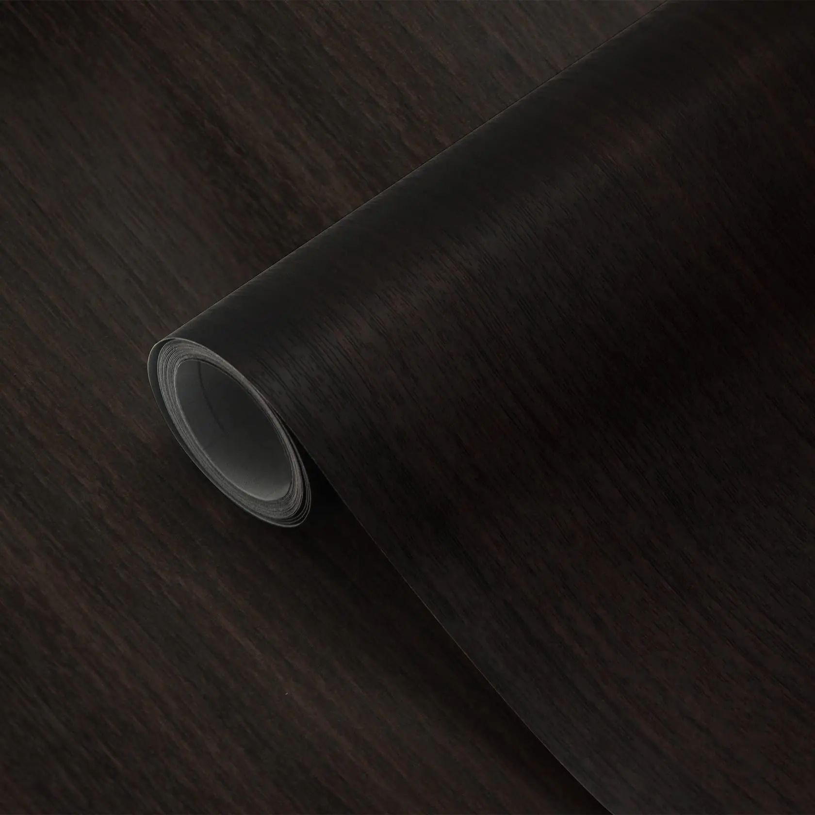 Wood Grain Contact Paper Dark Brown Walnut 16"x118" Peel And Stick Wallpaper Waterproof Self Adhesive Table Sticker Cover Vinyl Wrap For Walls Countertop Desk Cabinets