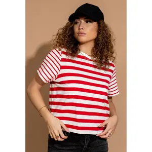 Cherry Stripe Tee - FINAL SALE