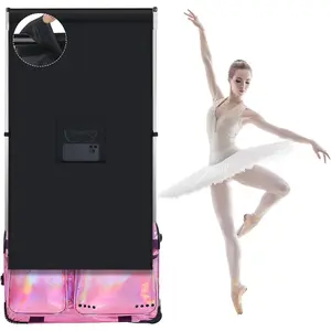 Portable Privacy Curtain for Dance Bag Suitcase Easy Setup & Removal Self Adhesive Design for Outdoor Dance Competitions Camera Smartphone