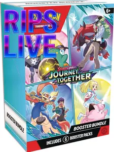 Pokémon Trading Card Game: Scarlet & Violet— Journey Together Booster RIPS LIVE