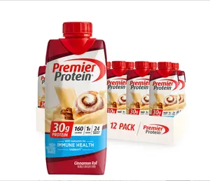 Premier Protein Shake, Cinnamon Roll, 30g Protein, 11 Fl Oz, 12 Ct