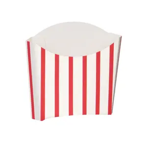 RED STRIPE SNACK CONTAINERS