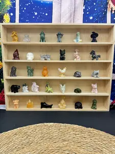 Crystal Carvings Boxes (diffirent carvings 5-6cm for collector decoration )