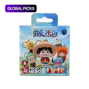 One Piece Officially Licensed Keychain YuMe Pocket Hero Blind Box Keychain Series Figures Cartoon Image Cute Key Ring Car Keys Backpack Hanging Room Decorations Ornaments Collectibles #GLOBAL PICKS