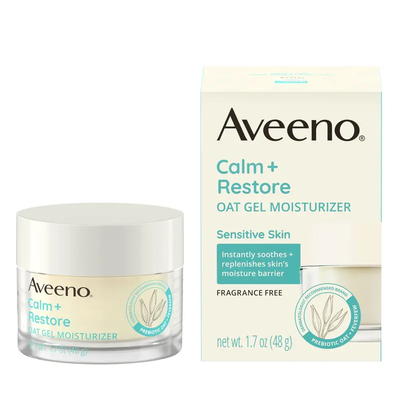 Aveeno Calm + Restore Oat Gel Face Moisturizer