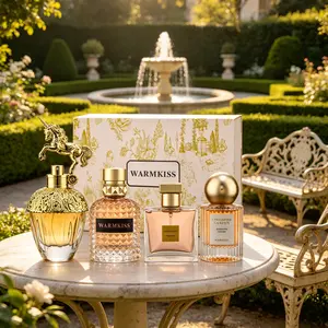 WARMKISS woman Perfume Set -50ml+30ml*2+25ml - 4 Scents for Every Vibe with Floral & Fresh Notes - Ideal Gift for Her on Birthday & Anniversary - long lasting perfumes - mini perfumes - perfect birthday gift - perfect gift set