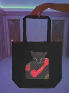 "Shadow Signal" Tote Bag