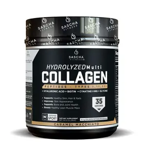SASCHA FITNESS Hydrolyzed Multi Collagen | CARAMEL MACCHIATO