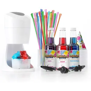 Machine Kit - 3 Flavors, 25 Cups, Straws, Pourers,  Molds