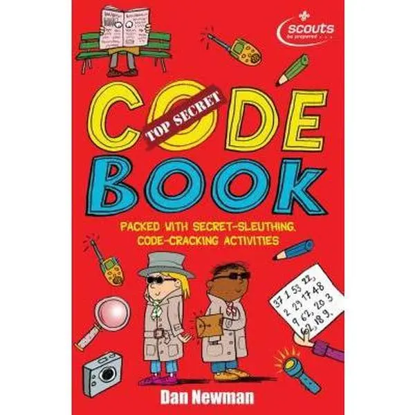 USED-Top Secret Code Book by Dan Newman (Paperback)