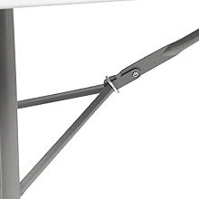 VINGLI 6 feet Plastic Folding Bench,Portable in/Outdoor Picnic Party Camping Dining Seat, Garden Soccer Multipurpose Entertaining Activities, Smooth HDPE Tabletop, 1/2 Pack, White/Black/Brown VINGLI 6 feet Plastic Folding Bench,Portable in/Outdoor Picnic Party Camping Dining Seat, Garden Soccer Multipurpose Entertaining Activities, Smooth HDPE Tabletop, 1/2 Pack, White/Black/Brown