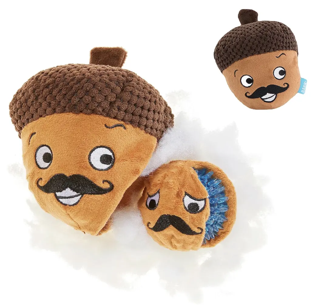 Barkbox Dog Toy 2 in 1 Interactive Plush Dog Toy