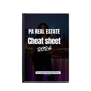 Real estate cheat sheet