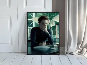 Funny Edward Cullen Smelly Face Poster, Twilight Meme Bathroom Wall Art, Skin of a Killer Print, Hilarious Twilight Decor for Fans and Friends