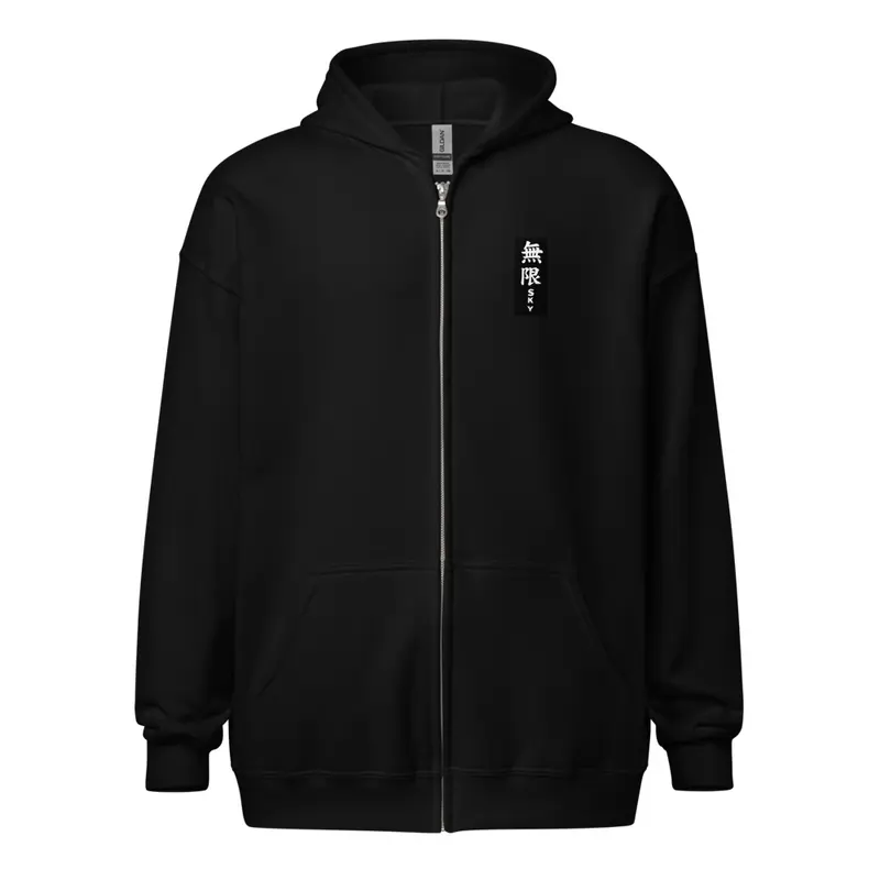 Moth PNW love heavy blend zip hoodie