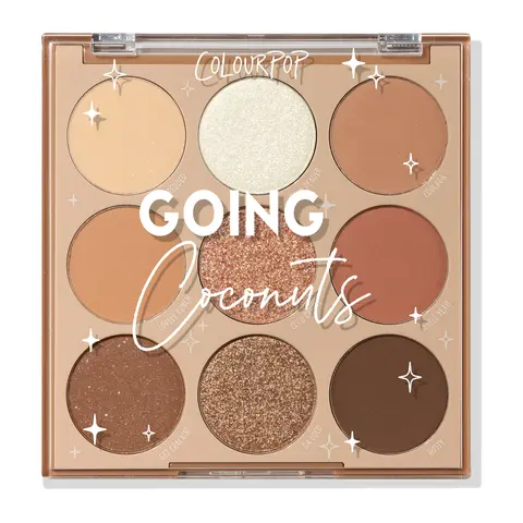ColourPop Mini 9-Pan Eyeshadow Palettes – 24 Variations, Travel-Friendly
