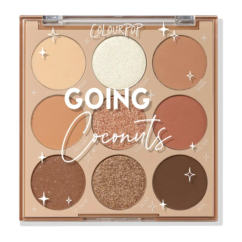 ColourPop Mini 9-Pan Eyeshadow Palettes – 24 Variations, Travel-Friendly