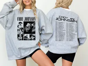 Vintage Cody JohnsonTour Unisex Sweatshirt all size color, Country Music Shirt, Cody Johnson New Album Merch shirt, Tour 2024 Shirt