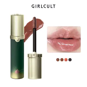 Long Lasting Lip Gloss, 1 Count Moisturizing Hydrating Lip Glaze, Glossy Lip Glaze Stick, Lip Tint, Lip Stain, Lip Moisturizer, Suitable for Girls & Women