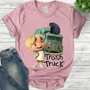 Trash Truck Birthday Youth Shirt, Trash Truck Shirt, Trash Truck Matching Shirt ,Birthday Gift For Boy, Girl, Birthday Gifts