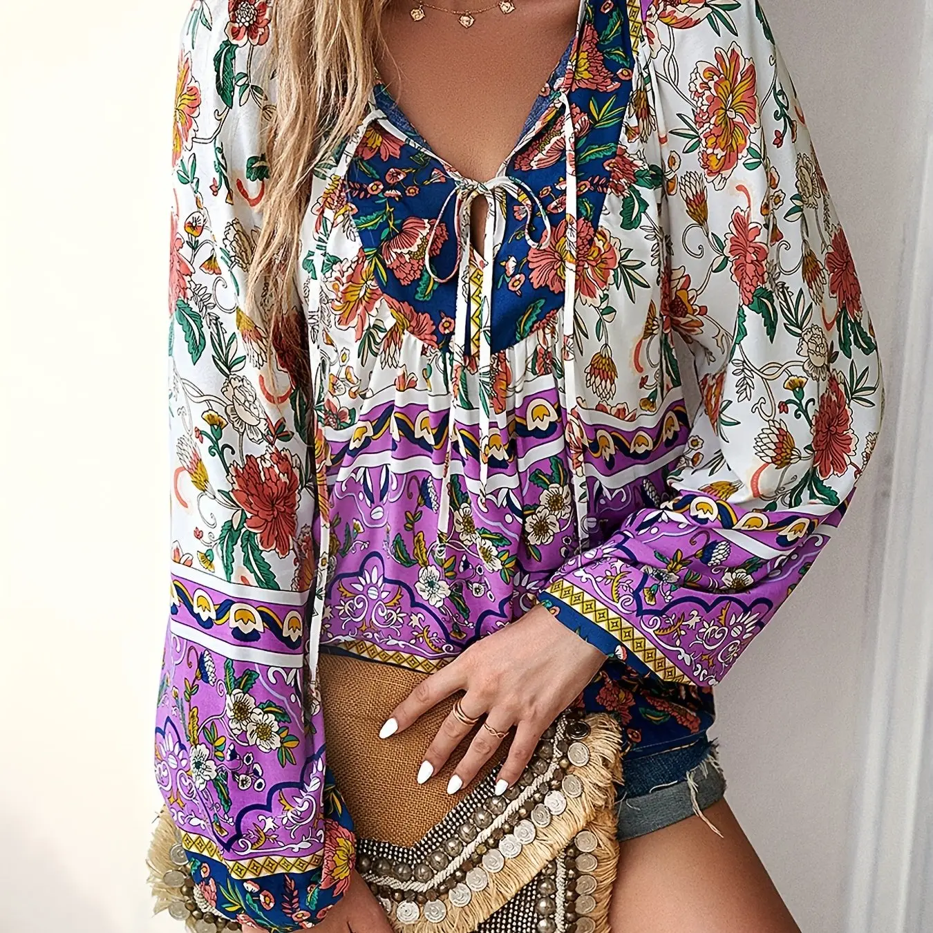 Puffed Sleeves-Mixed Color2