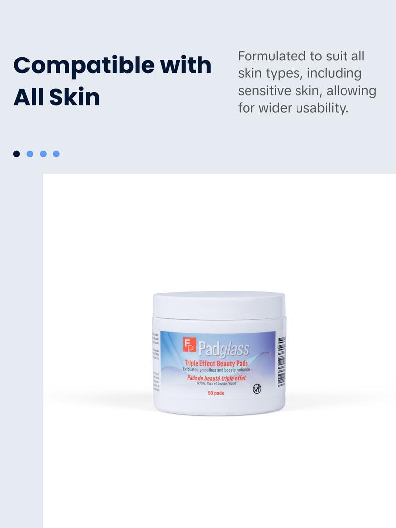 French Pharmacy PadGlass Triple Effect Exfoliating Beauty Pads