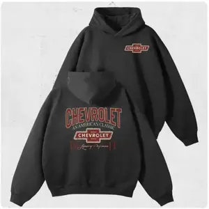 Streetwear Retro Chevrolet American Hoodie – 1990s-Style Unisex Car Enthusiast Hoodie, Classic Chevrolet Accessories T‑Shirt, Women’s Sportswear Top, Casual GARMENTARY