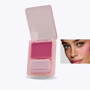 Blush Cream Pastel Pink Rose Gloss Blend - Suitable for Cosmetic Use，The Cheek Of It Liquid Blush - Apricot Smoothie Formula, Gentle & Lightweight, Long Lasting,